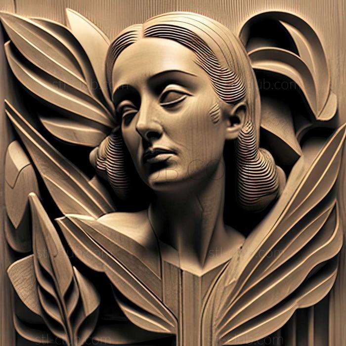 3D model Dora Maar (STL)